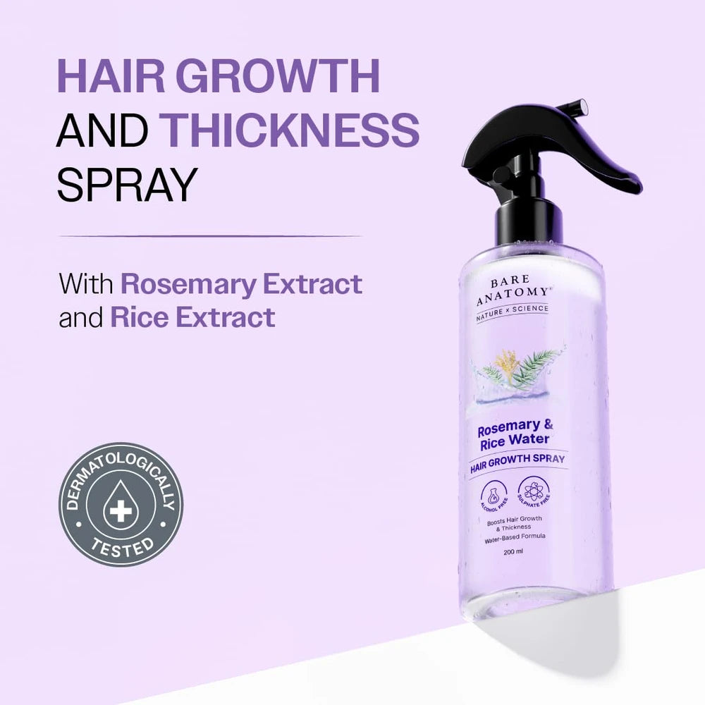 Rosemary Water Hair Growth Spray