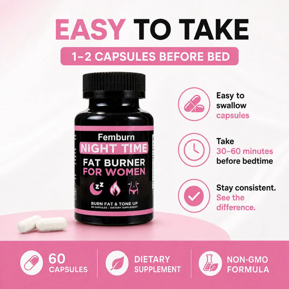 Night Time Fat Burner for woman